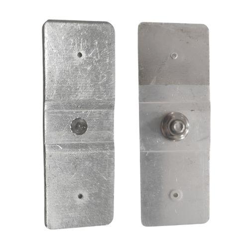 Almunium Bus Bar 75X25X2mm Stud